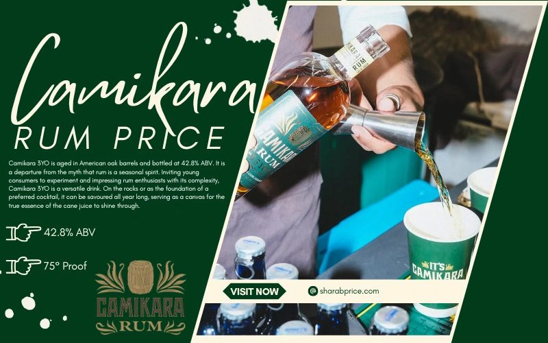 Camikara Rum Price in India