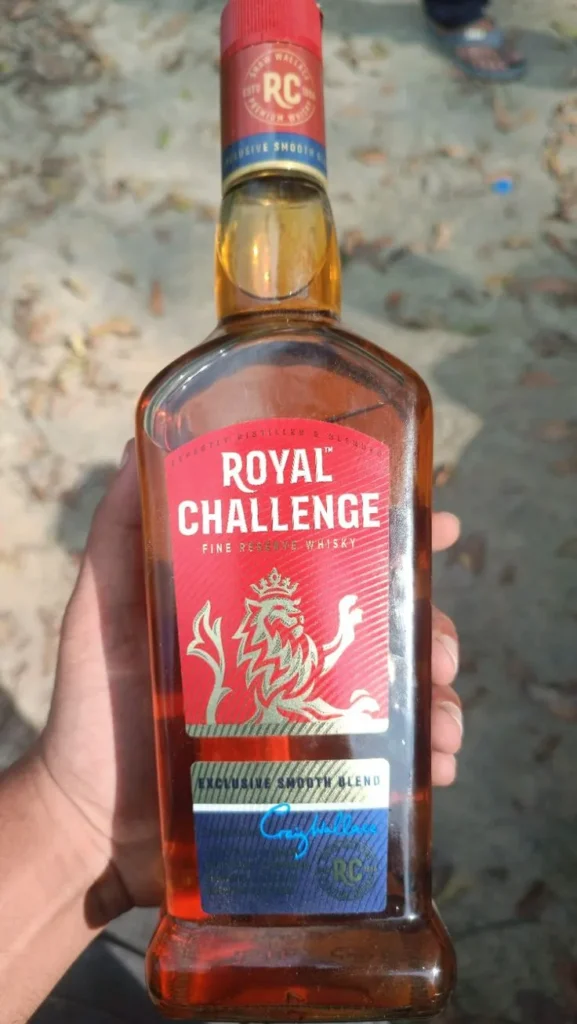 Royal Challenge Whisky Price 180 Ml