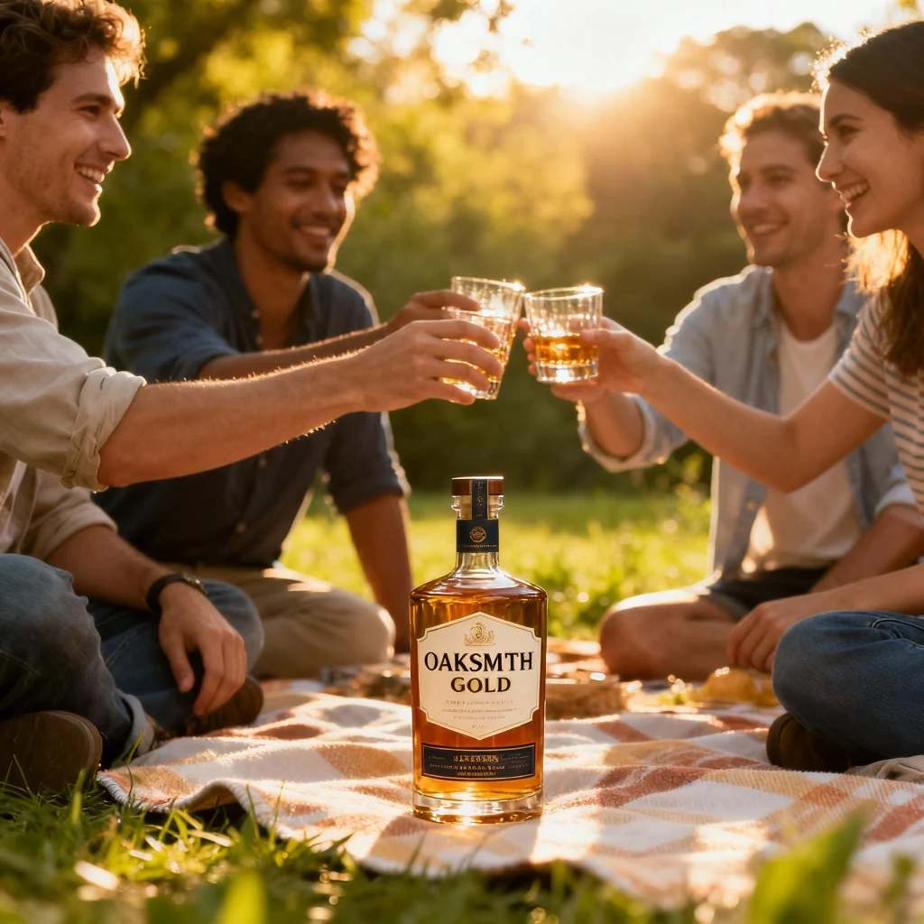 Oaksmith Whisky Price 180 Ml