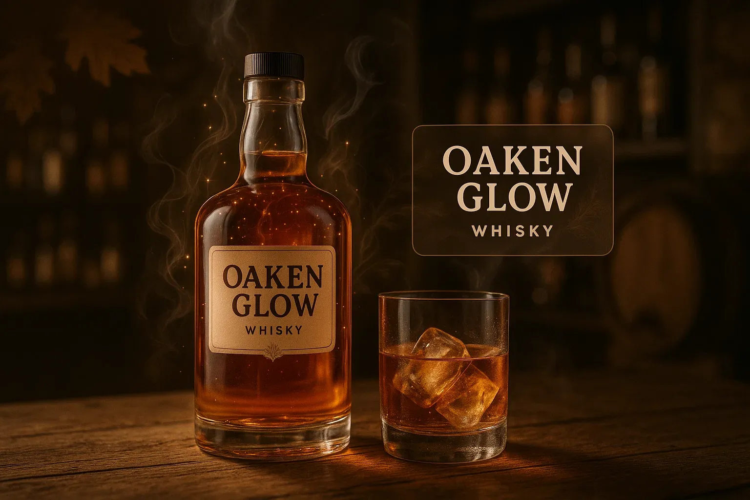 oaken glow whisky price