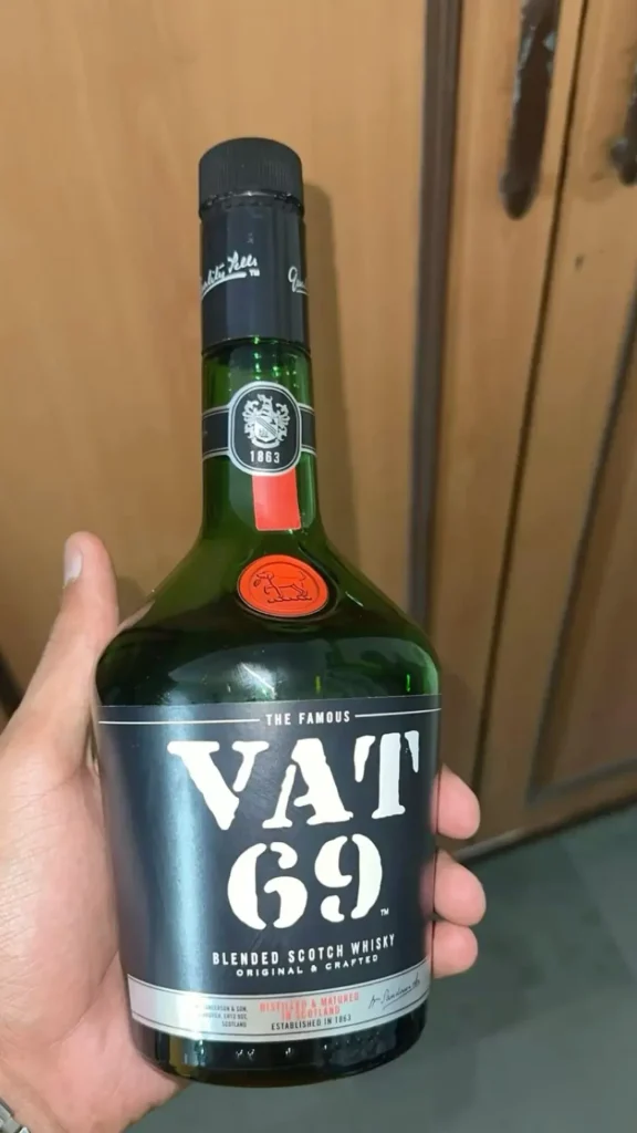 Vat 69 Price 750ml