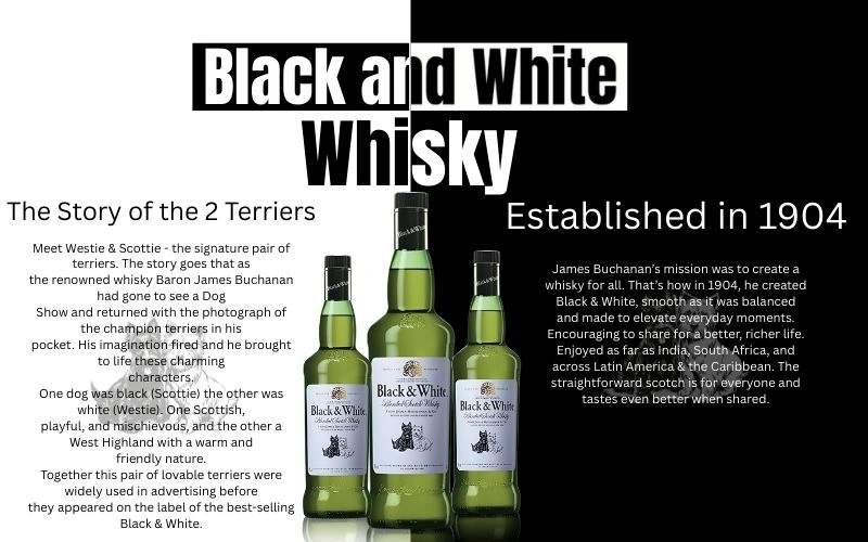 Black and White Whisky Price in Assam