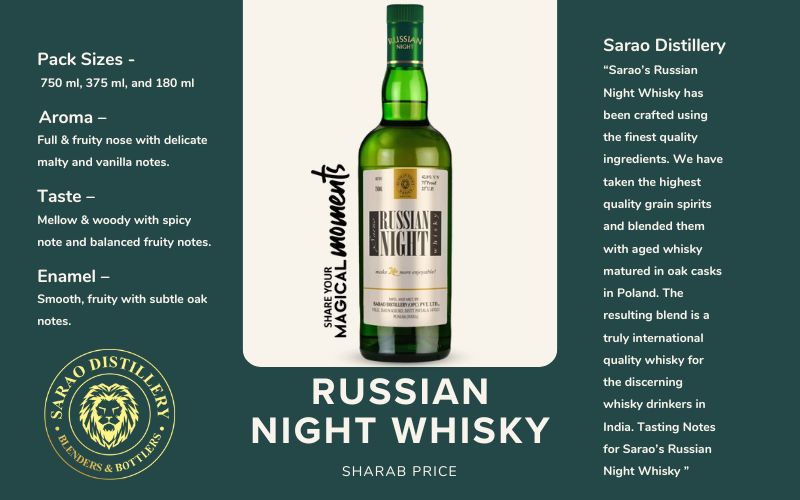 Russian Night Whisky Price