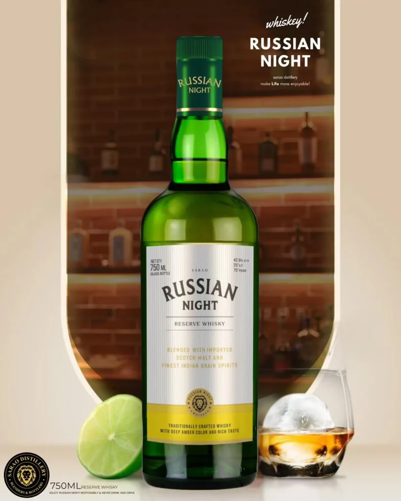 Russian Night Whisky Price in Delhi