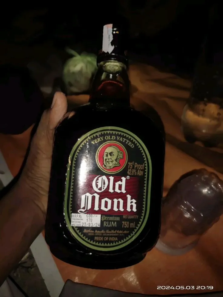 Old Monk 180ml Price